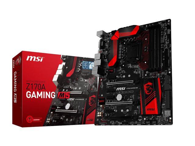 Refurbished: MSI Gaming Z170A GAMING M5 LGA 1151 Intel Z170 HDMI 