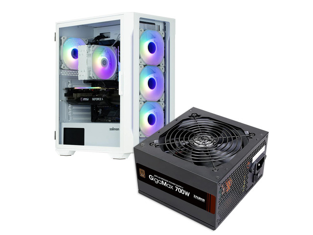 PC Builder Bundle - Zalman PC Case with PSU Combo - i3 NEO TG ATX Mid ...