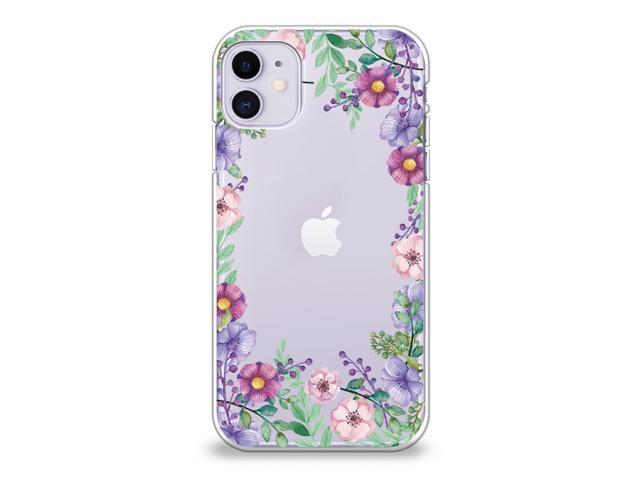 Casesbylorraine Iphone 11 6 1 Inch Case Purple Lilac Floral Flowers Clear Transparent Case Flexible Tpu Soft Gel Protective Cover For Apple Iphone 11 2019 A48 Newegg Com