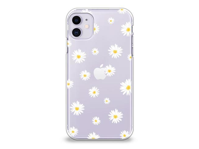 Casesbylorraine Iphone 11 6 1 Inch Case Cute Daisy Floral Flowers Clear Transparent Case Flexible Tpu Soft Gel Protective Cover For Apple Iphone 11 19 P37 Newegg Com
