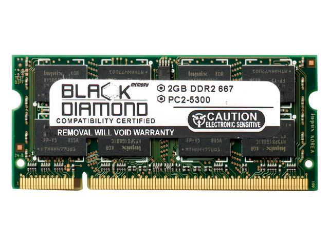2GB RAM Memory for HP Mini Notebook 110-1036NR Black Diamond Memory Module  DDR2 SO-DIMM 200pin PC2-5300 667MHz Upgrade