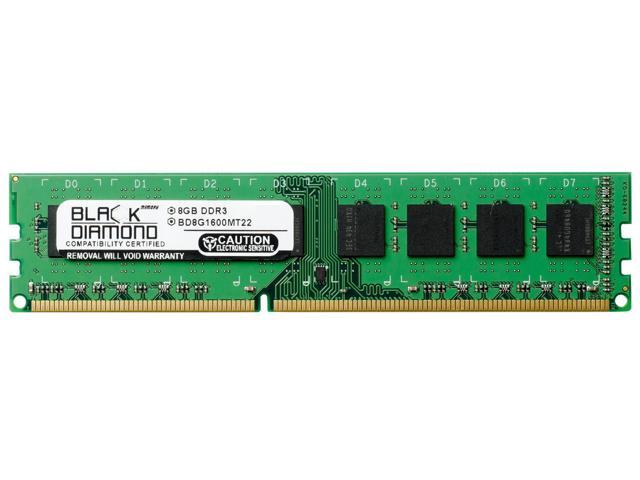 Genuine A-Tech Brand. DIMM DDR3 Non-ECC PC3-12800 1600MHz RAM Memory 8GB Stick for ASRock Motherboard H61M HGS PS S U3S3 H61M-DG3/USB3 H61M-DGS H61M-DP3 H61M-DS H61M-HGS H61M-HVGS H61M-ITX 