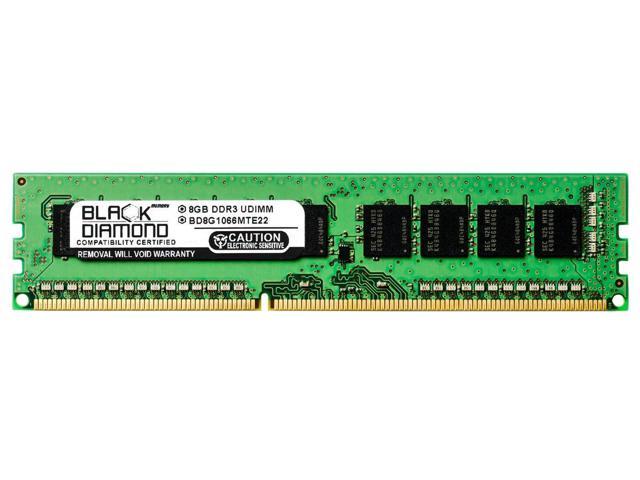 8gb Ram Memory For Hp Proliant Series Ml110 G6 Special Server 240pin Pc3 8500 Ddr3 Udimm 1066mhz Black Diamond Memory Module Upgrade Newegg Com