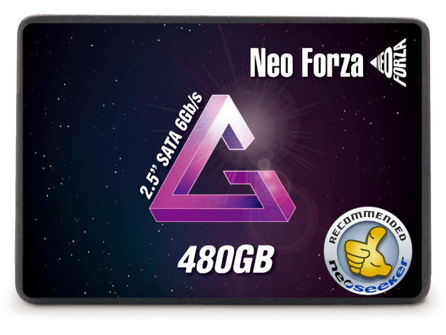 Neo Forza NFS10 2.5" 480GB SATA III SSD High Speed up to 550 MB/s Read, 490 MB/s Write Internal Solid State Drive