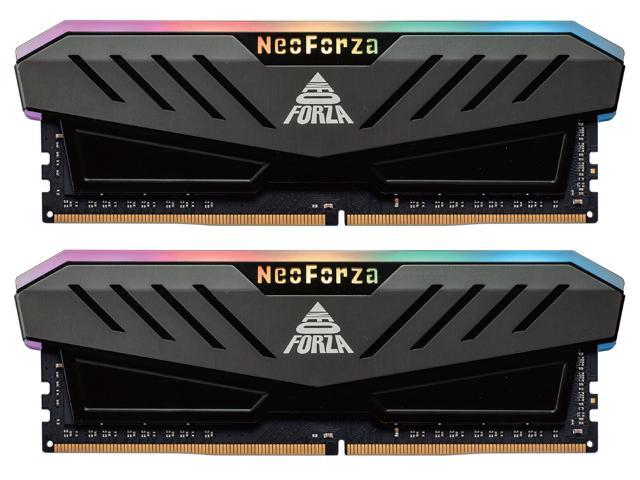 Neo Forza MARS 16GB (2x8GB) 288-Pin DDR4 3200 (PC4 25600) RGB SDRAM Desktop Memory Model NMGD480E82-3200DF20
