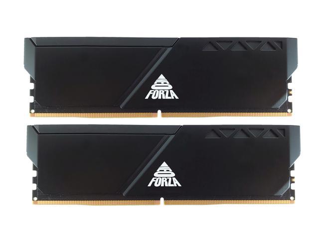 Neo Forza TRINITY non-RGB JETBLACK DDR5 6400 32GB (2 x 16GB) 288-Pin PC RAM Desktop Memory Model NMUD516F81-6400FI20