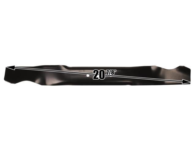 (2) USA Mower Blades MTD941BP Medium Lift for MTD® Troy Bilt® 742-0741 742-0741A Length 21 in. Width 2-1/4 in. Thickness .134... 