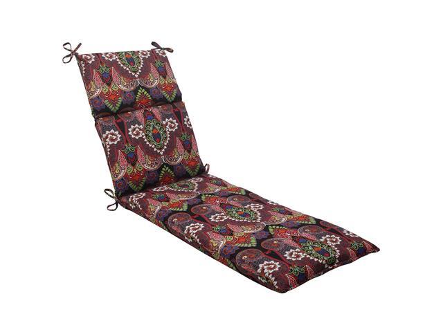 Pillow Perfect Indoor/Outdoor Marapi Chaise Lounge Cushion Pillow Perfect Indoor/Outdoor Marapi Chaise Lounge Cushion