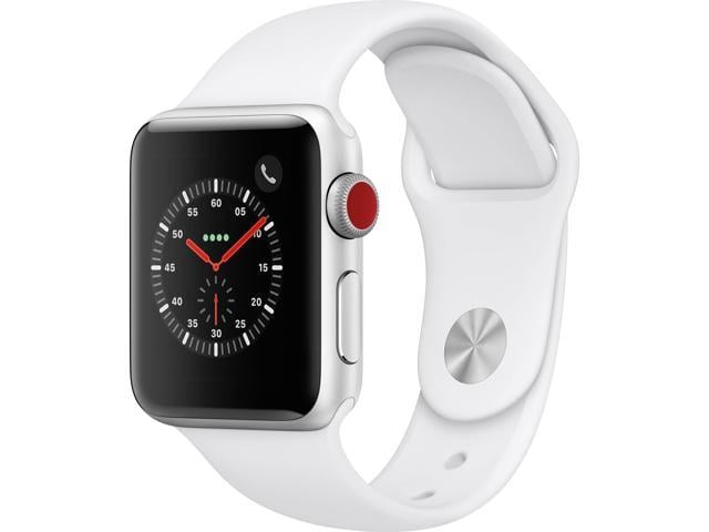 Apple Watch Series 3 (GPS + Cellular, 38mm) - Silver ...