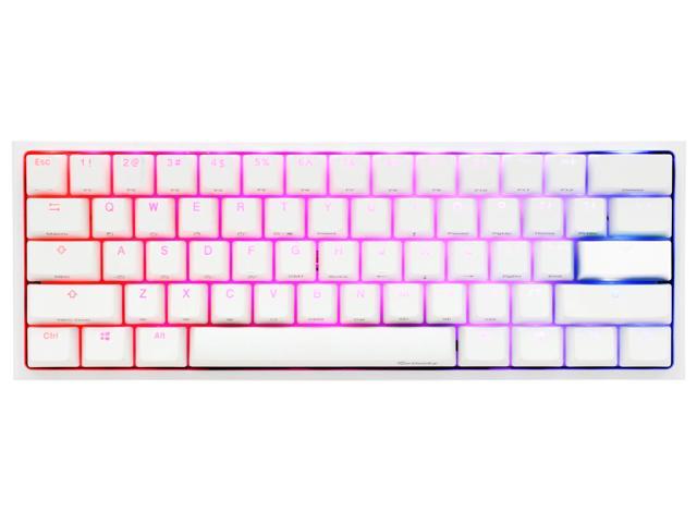 Ducky One 2 Mini Pure White - RGB LED 60% Double Shot PBT (Kailh 