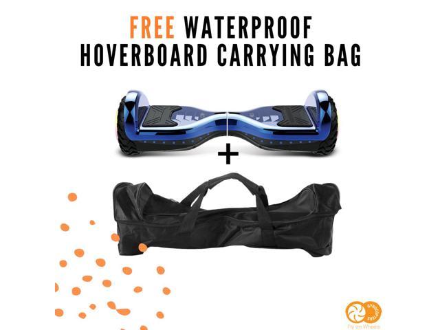 Gyrocopters PRO 6.0 All Terrain Hoverboard Chrome Blue Newegg.ca