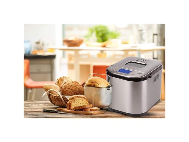 Frigidaire - Automatic Bread Maker, 2Lbs Capacity, Stainless Steel