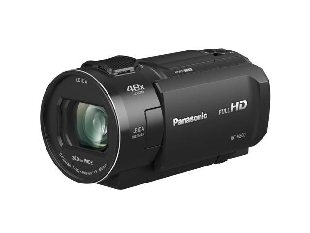 Panasonic Full HD Camcorder w/ 24x LEICA DICOMAR Lens (Black) HC-V800