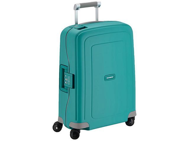 samsonite turquoise suitcase