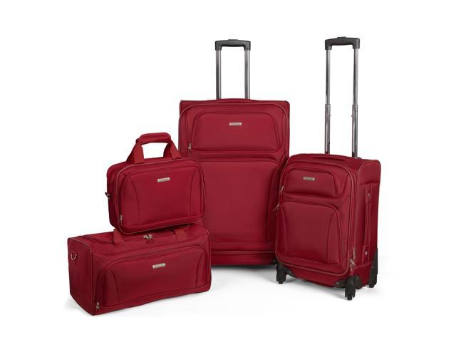 american tourister premium 4 piece lightweight 1680d