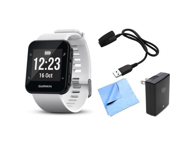 garmin forerunner 35 gps running watch white