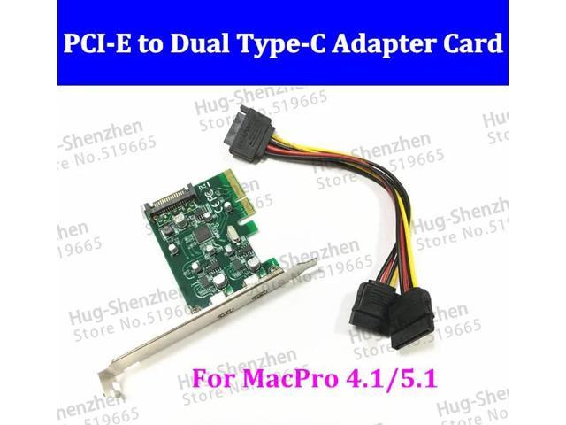 pcie usb c card for mac pro 5,1