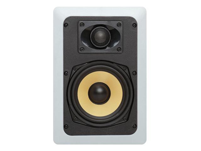 Cmple 5 25 Surround Sound 2 Way In Wall In Ceiling Kevlar Speakers Pair Rectangular