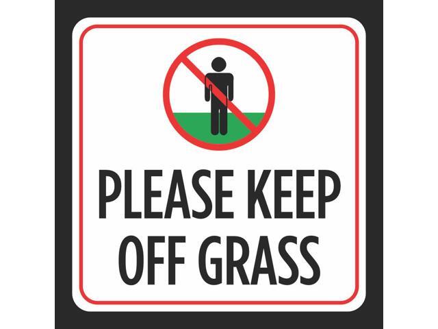 Please Keep Off Grass Print Picture Park Home Neighborhood