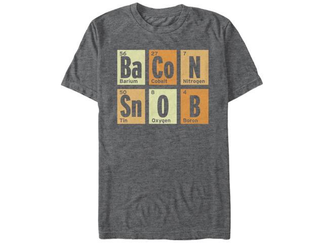 Lost Gods Periodic Table Bacon Snob Mens Graphic T Shirt Newegg Com