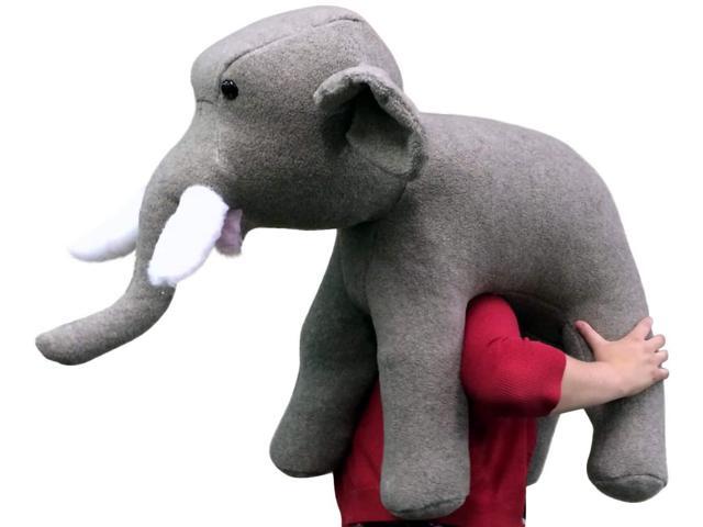 large stuffed elephant
