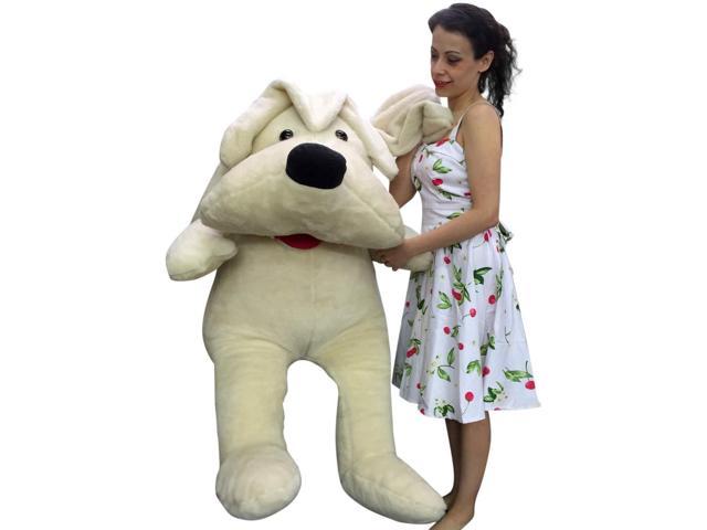 giant stuffed dog plush