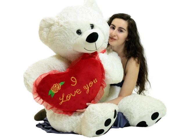 giant i love you teddy bear
