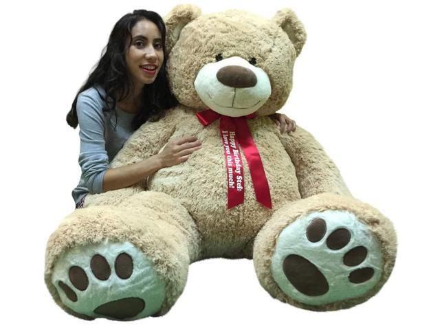 giant 5 foot teddy bear