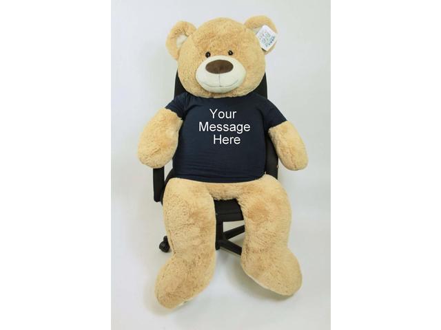 teddy bear with personalized t shirt