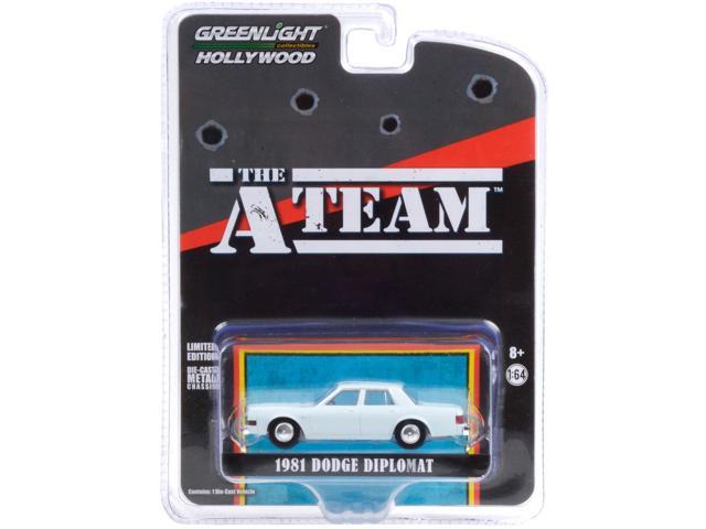 2020 GREENLIGHT 1981 DODGE DIPLOMAT THE ATEAM HOLLYWOOD SPECIAL EDITION 1:64 