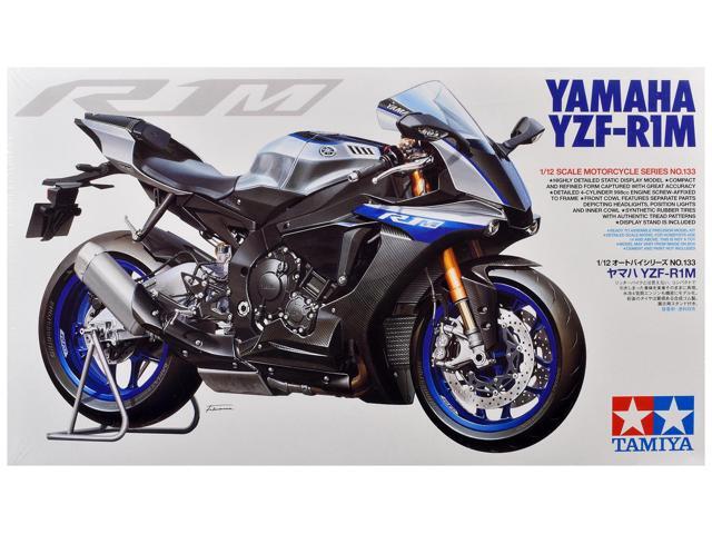 Tamiya Yamaha YZF R1M 1 12 Motorcycle Model Kit Display Showpiece