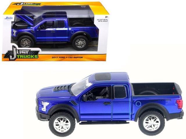 Jada 97756 2017 Ford F150 Raptor Pickup Truck Matt Black