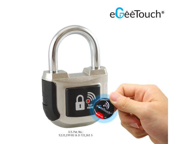 egeetouch smart travel padlock