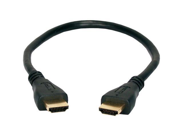 QVS 0.5-Meter High Speed HDMI UltraHD 4K with Ethernet Cable