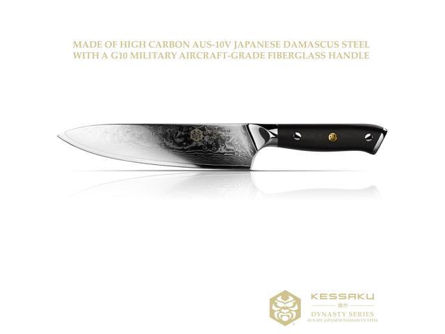 Kessaku 8-Inch Chef Knife - Damascus Dynasty Series - Forged 67