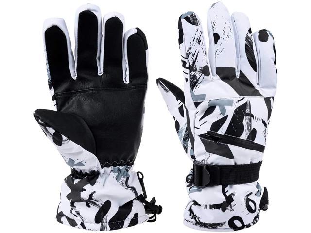 WinterProof Anti-Slip and Breathable Touch Capable Winter Gloves Kids Ski Gloves Waterproof Ski Gloves for Kids 
