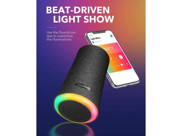 vibe soundcore bass wireless led speaker