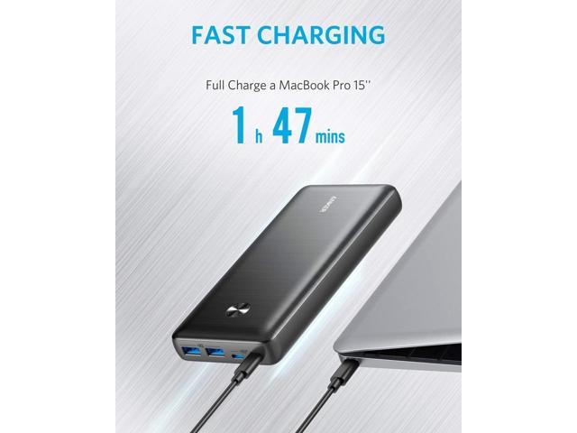 Anker PowerCore III Elite 25600 87W Portable Charger with 65W PD Charger,  Power Delivery Power Bank Bundle for USB C MacBook Air/Pro/Dell XPS, iPad  