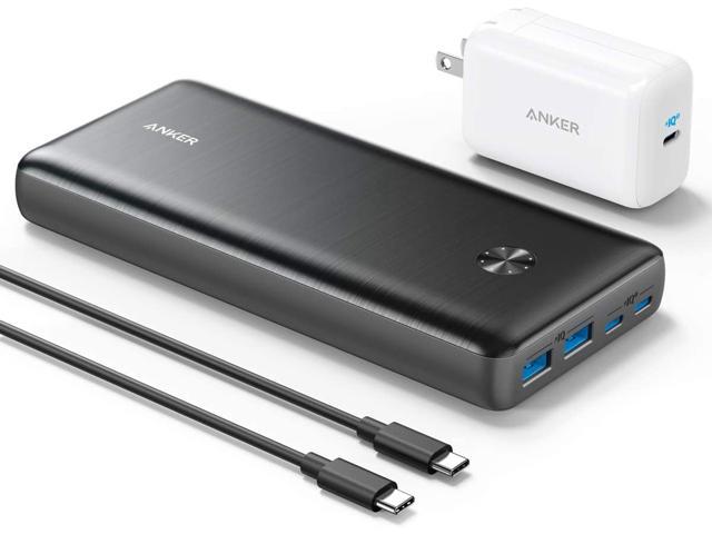 Anker PowerCore III Elite 25600 87W Portable Charger with 65W PD Charger, Power Delivery Power Bank Bundle for USB C MacBook Air/Pro/Dell XPS, iPad Pro, iPhone 11/12/Mini/Pro and More