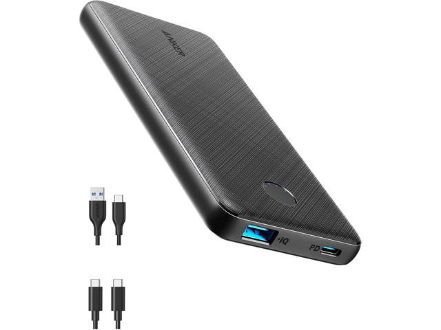 Anker PowerCore 10000 PD, 20W 10000mAh Power Delivery Power Bank, USB-C Portable Charger for iPhone Mini/12 Pro/12 Pro Max, S10, 3, and More (Charger Not Include) -
