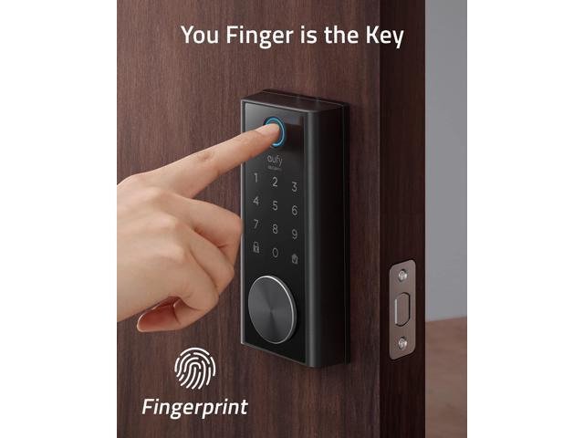 Eufy Security Smart Lock S230 Touch & Wi-Fi, Fingerprint Scanner ...