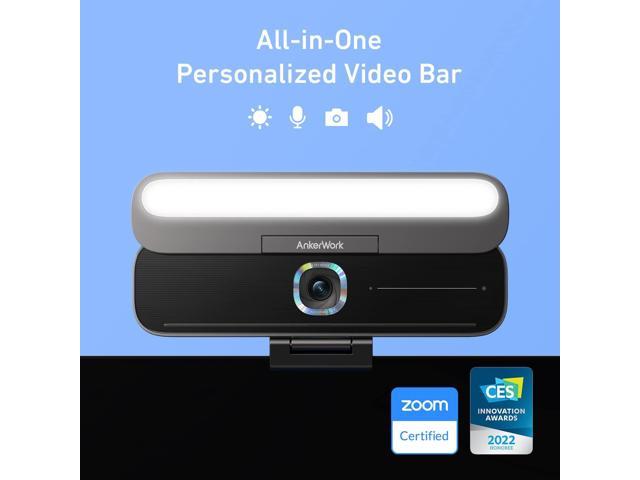 AnkerWork B600 Video Bar with Video Conference Camera and Built-in 