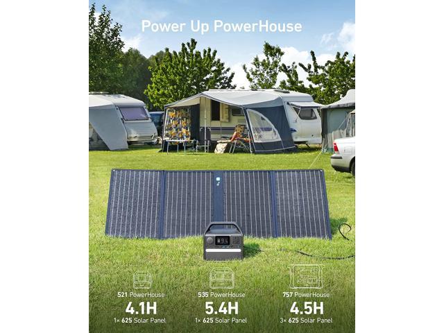 Anker 625 Solar Panel with Adjustable Kickstand, 100W Portable