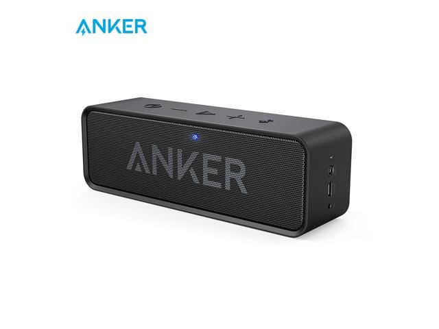 anker soundcore bluetooth speaker with loud stereo sound