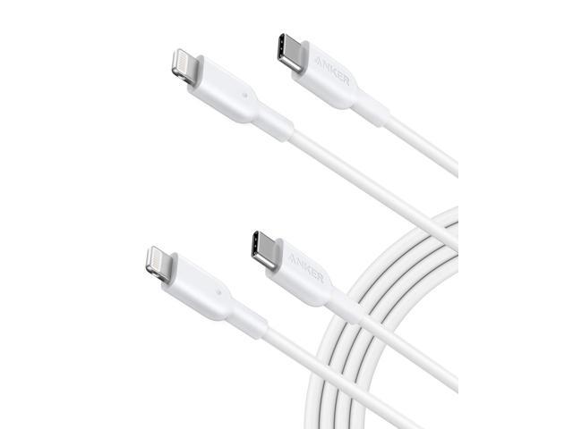 iPhone 12 Charger Cable, Anker USB C to Lightning Cable [6ft, 2-Pack ...