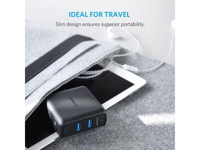 Anker 39W Dual USB Wall Charger with Quick Charge 3.0, Anker PowerPort  Speed 2 for Samsung Galaxy, Note, HTC, Nexus 6, iPhone, iPad and More -  Newegg.com