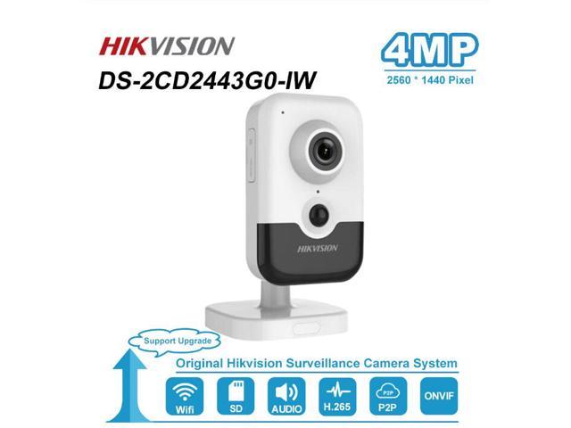 Applying Serviceable matchmaker Hikvision 4MP Cube Wifi IP Camera With Audio PoE Onvif Outdoor Night Vision  IR 10m CCTV Security Surveillance DS-2CD2443G0-IW - Newegg.com