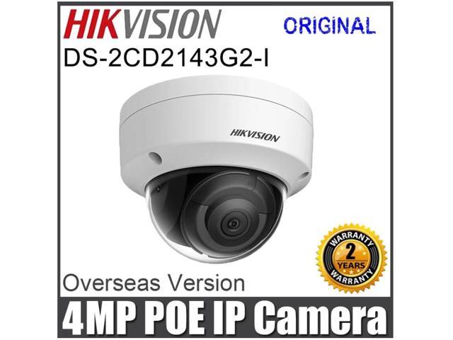 Hikvision DS-2CD2143g0-I 4 Megapixel Network IP Security Camera IR Dome 2.8mm 