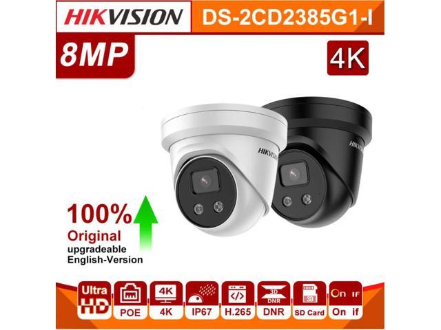 Hikvision 4K 8MP DarkFighter DS-2CD2186G2-ISU AcuSense IP Camera PoE Mic 2.8/4mm 