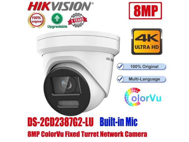 Hikvision HIKVISION COLORVU CCTV 5MP IP COLOR HOME SECURITY SYSTEM KIT IP67 OUTDOOR CAMERA 